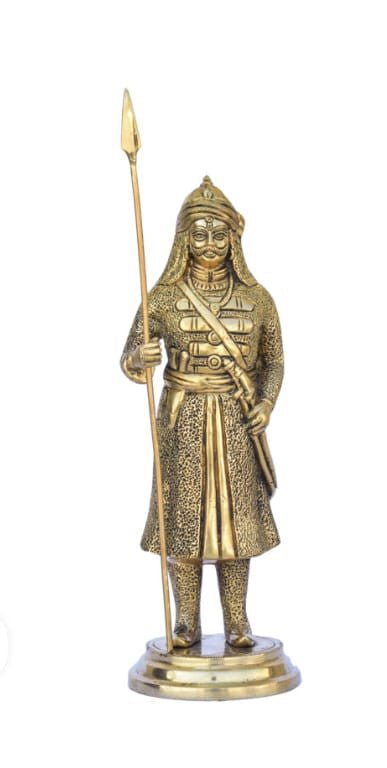 Maharana Pratap Idol Brass