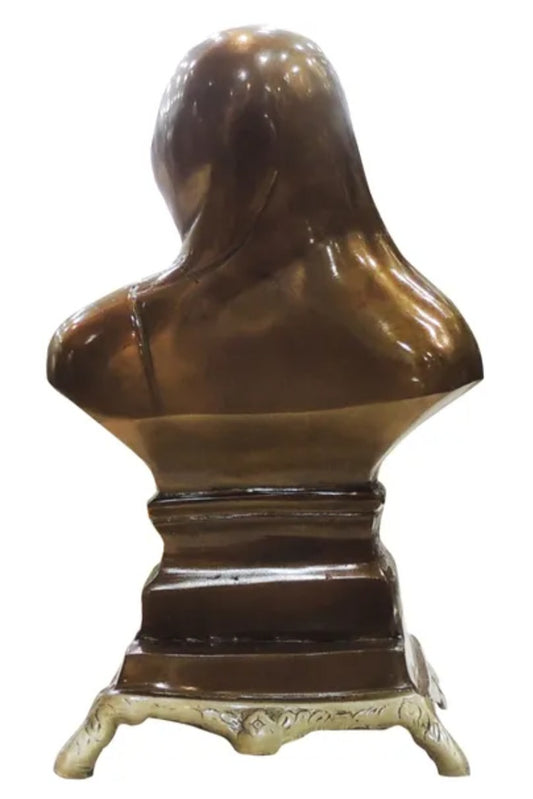 Brass Ramabai Bhimrao Ambedkar Bust Statue