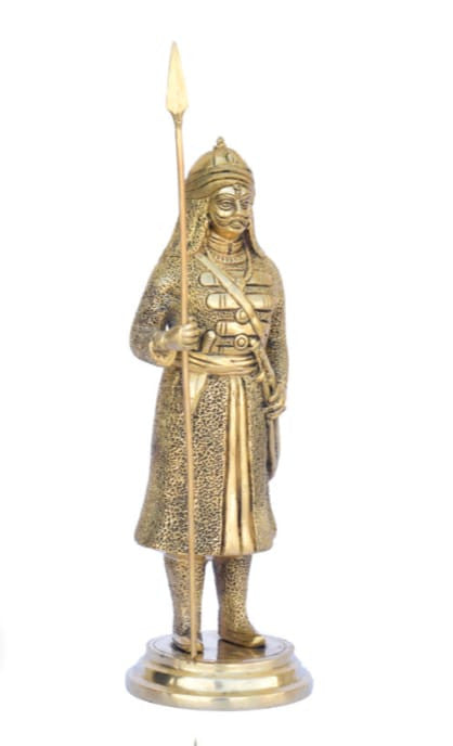 Maharana Pratap Idol Brass