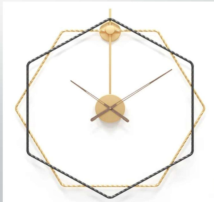 Hexagon Wall Clock