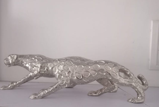 Huntingpanther Pair Silver/ Antic/ Golden Coloured