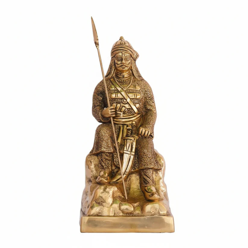 Maharana Pratap Brass Statue