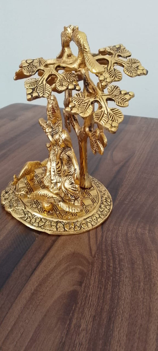 Gold Plated Radhakrishn Tree