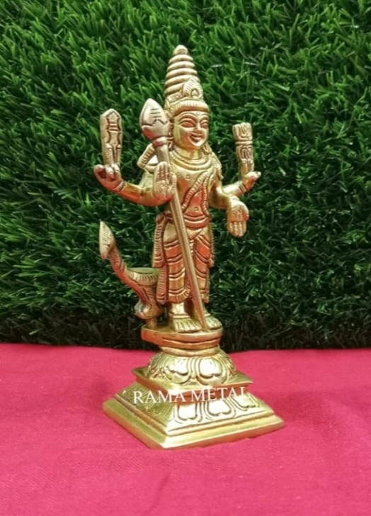 Murugan Idol With Thiruvachi