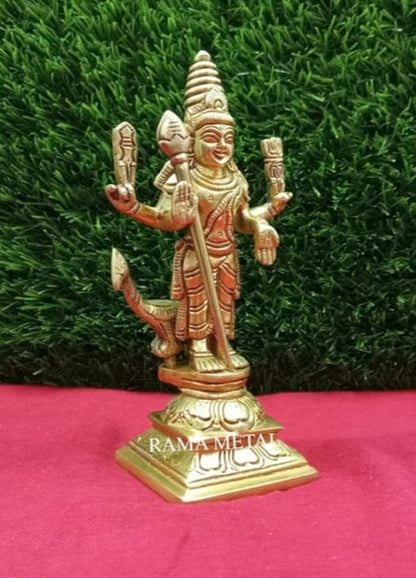 Murugan Idol With Thiruvachi