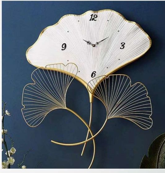 Three Leaf Wall Clock