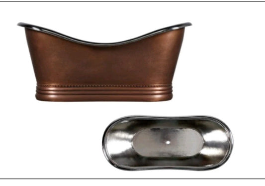 Luxury Copper Bathtub – Energy Efficient & Health-Enhancing