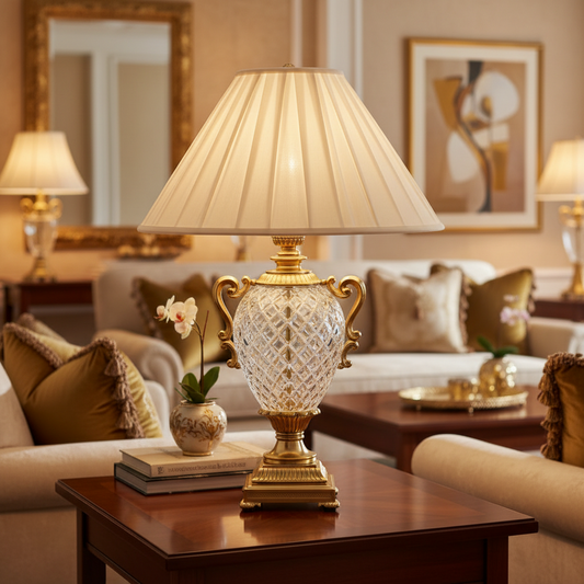 Vintage Look Metal Designer Table Lamp