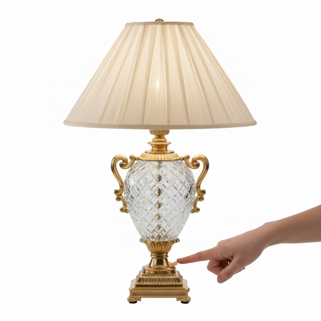 Vintage Look Metal Designer Table Lamp