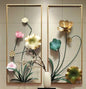 Vertical 2 Framed Metal Wall Art