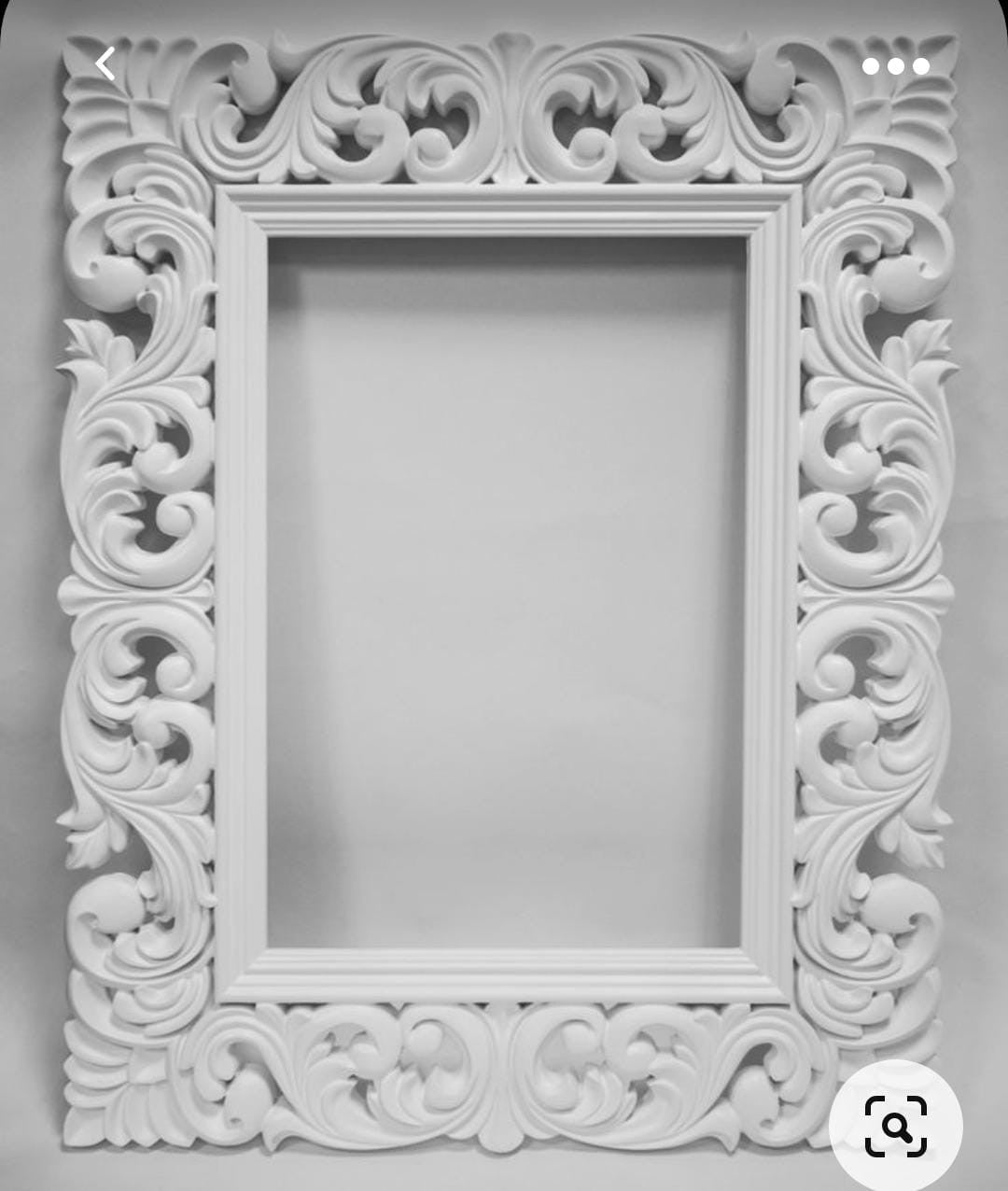Alastair Whitewashed Wooden Photo Frame – 9x11 Inches