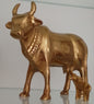 Elegant Kamdhenu & Calf Statue for Home Décor