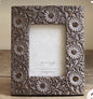 Wooden Dark Brown Rectangle Handmade Photo Frame – 9 Inches