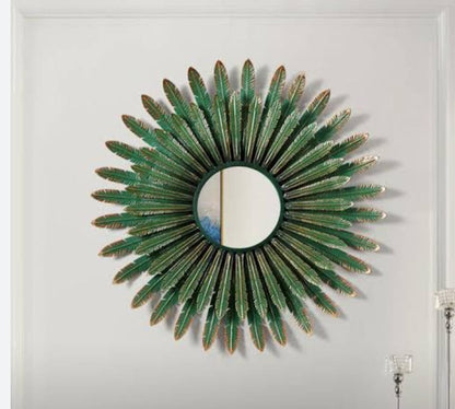 Designer Large Round Wall Mirror