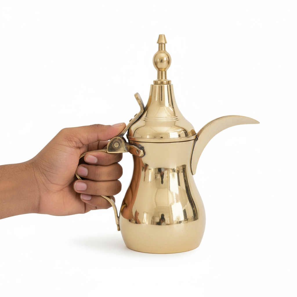 Antique Brass Tea Pot Golden Finish 11 Inch