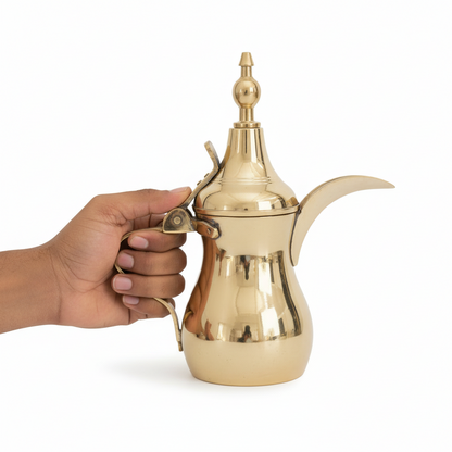 Antique Brass Tea Pot Golden Finish 11 Inch