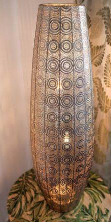 Metal Moroccan Table Lamp – Artisan Designer Lighting