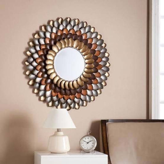 Designer Large Round Wall Mirror