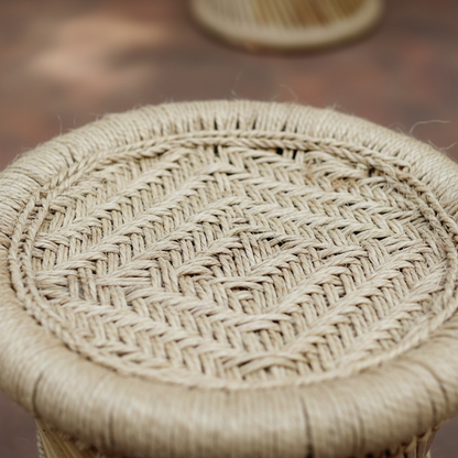 Bamboo Mudda Seating Set Beige Natural