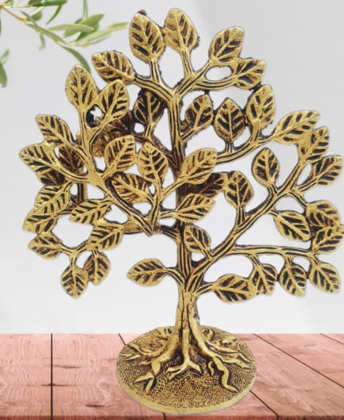 Metal Kalpavriksha Tree – Decorative Vastu Metal Hanging (15 × 12 × 5 Inch, 1.5 KG)