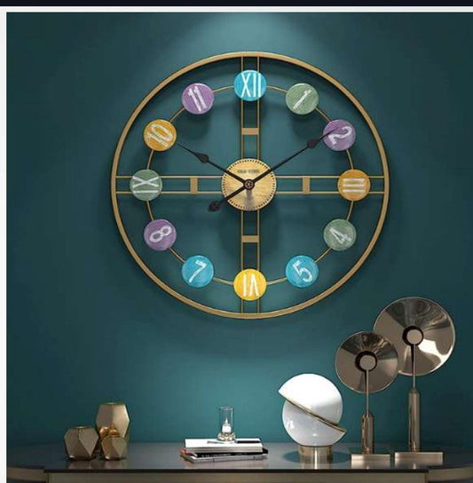 Colorfull Circle Wall Clock