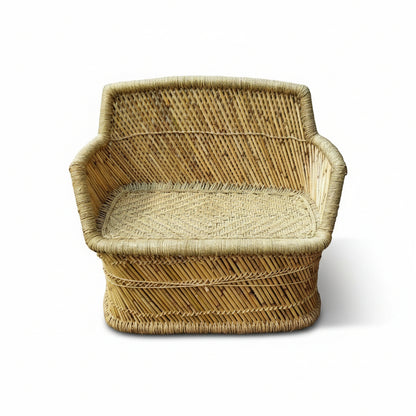 mudda chair on  white background