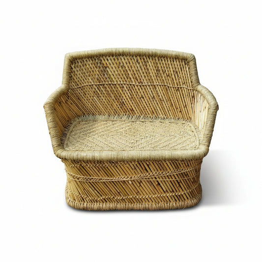 mudda chair on  white background