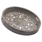 Carved Antique Metallic Hampton Tray – One Size