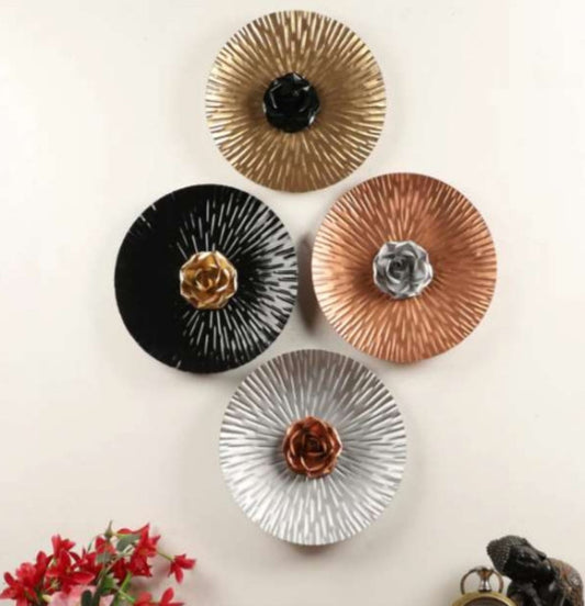 Plates Wall Mart Set Of Four