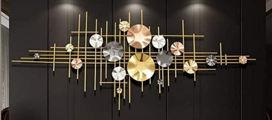 Metal Wall Pipe Décor