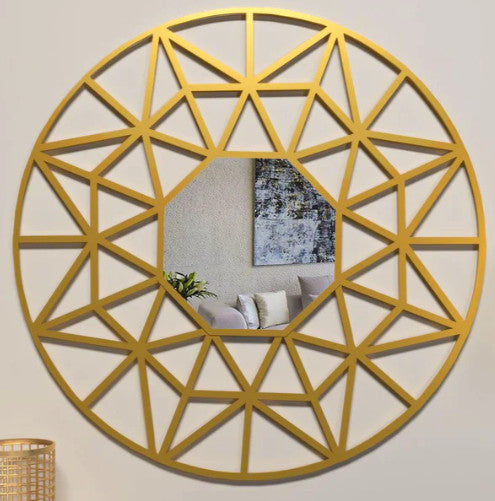 Metal Wall Vanity Mirror