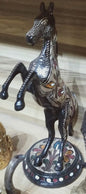 Antique Brass Horse Showpiece