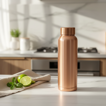 Pure Copper Ayurvedic Water Bottle 1000 ml