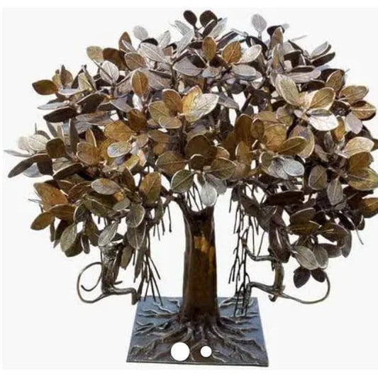 Metal Banyan Tree Decor – Handcrafted Metal Hanging (26 × 24 Inch)