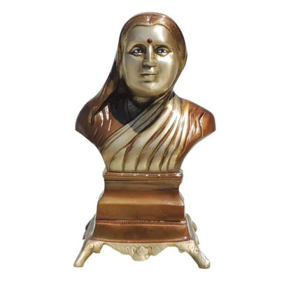 Brass Ramabai Bhimrao Ambedkar Bust Statue
