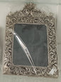 Large German Silver Photo Frame – 14 Inch | Religious Decorative Wall Frame