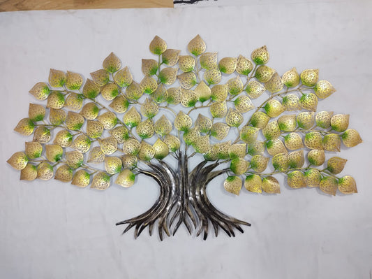 Metal Leaf Wall Tree