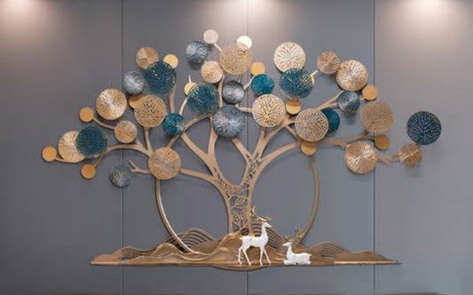 Designer Metal Wall Tree