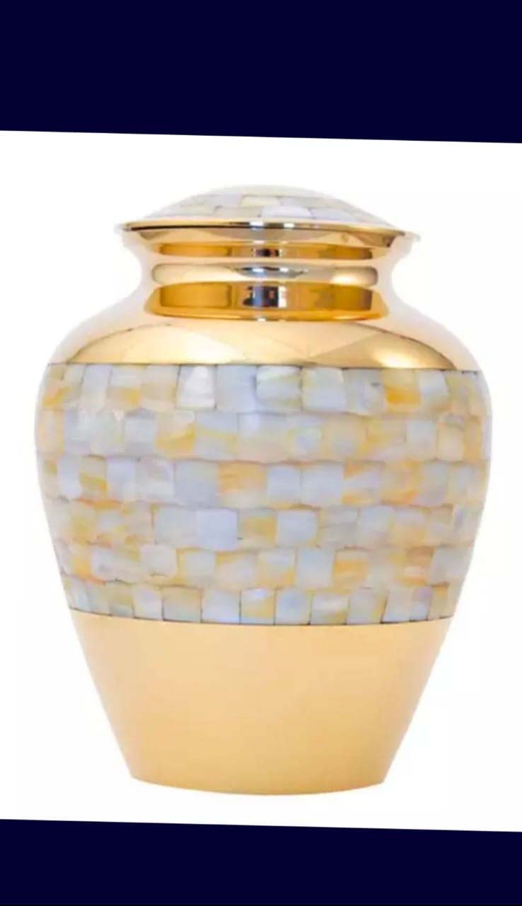 Multi-Colour Cremation Printed Urn for Adult Ashes
