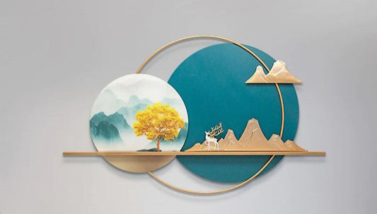 Modern Luxury Metal Wall Decor