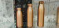 Copper Water Bottle Set of 3 Bottles