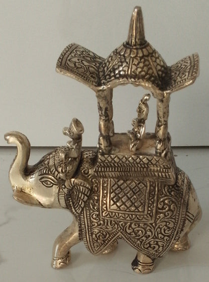 King Riding On Elephant