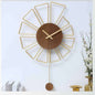 Wood Pendulam Wall Clock