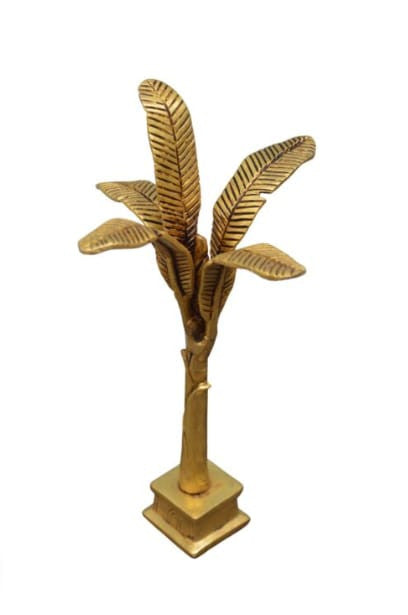 Brass Banana Tree – Decorative Pooja Stand (12 × 6 × 6 Inch, 1.5 KG)