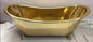 66" Golden Copper Clawfoot Bathtub