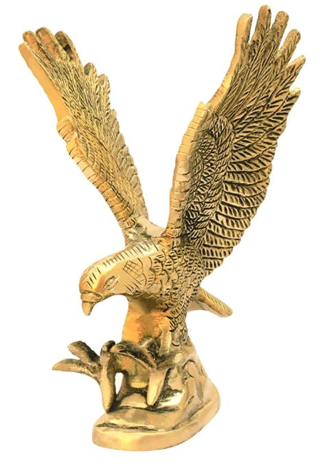 Antique Brass Eagle Showpiece