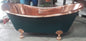 66" Dark Green Copper Clawfoot Bathtub