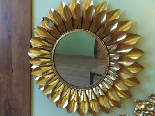 Designer Large Round Wall Mirror
