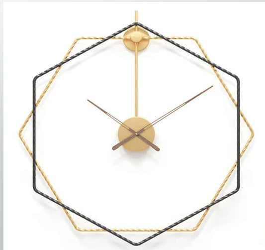 Hexagon Wall Clock