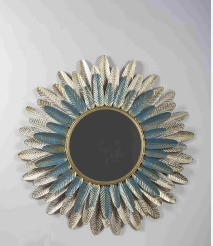 Designer Large Round Wall Mirror